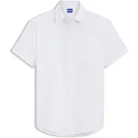 HUGO Exorda 10278341 Blue Kortærmet Bluse