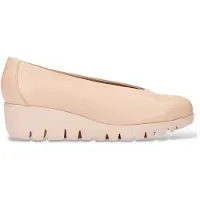 Wonders Wonderstil kvinder. C-33100 Beige Fly lædermokkasiner (41), 3-5 cm, Ingen, Casual