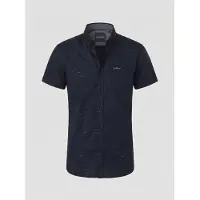 KOROSHI Skjorte navy / hvid