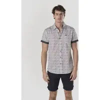 KOROSHI Skjorte navy / hvid