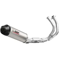MIVV Oval Kawasaki Ninja 650 24-25/z650 24-25 K.057.l4c Homologeret Fuldlinjesystem