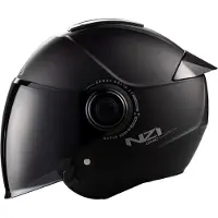 Nzi Civic Stream Solid Noveau Clear+tinted åben Hjelm