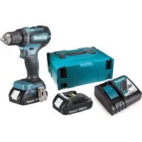 Makita Smūginis suktuvas-gręžtuvas 18V DHP485RAJ 50/27Nm 2× 2,0Ah BL
