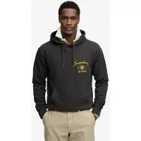 Superdry Superdrytil mænd. M2014485A Tokyo Narrative Loose Hood sweatshirt med hætte sort (3XL), Casual, Bomuld