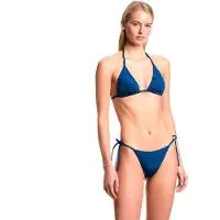 Emporio Armani Emporio Armanitil kvinder. EW000786_AF20241 Bikini Jacquard-mønster marineblå (S), Badetøj, Polyester