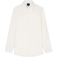 Armani Exchange A|X Armani Exchangetil mænd. XM002319AF24533U0009 Hvid bomuldsskjorte (XXL), Casual, Klassisk, Lange ærmer
