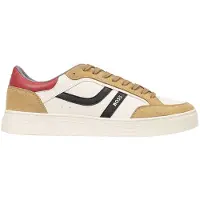 BOSS BOSStil mænd. 50562799 Træningssko Rhys brun, beige (44), Fast, 1-3 cm, Blonder, Casual