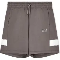 EA7 EA7til mænd. 7M001279_AF12681 Core Identity grå shorts (L), Casual, Bomuld
