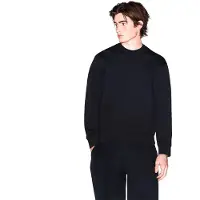 Armani Exchange A|X Armani Exchangetil mænd. XM002445AF13047UC001 Bonded sweatshirt sort (S), Casual, Bomuld
