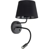 TK Lighting Læselampe væg MAJA BLACK 10081
