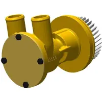 Jabsco Flangemonteret Bronzepumpe 80 Mm