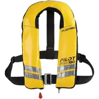 PLASTIMO Pilot Pro 180n Oppustelig Redningsvest Med Sele