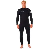 Rip Curl Trad 4/3 Mm Langærmet Neopren-dragt Med Lynlås På Ryggen