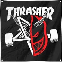 Thrasher X Spitfire Thrash & Burn Banner Beanie