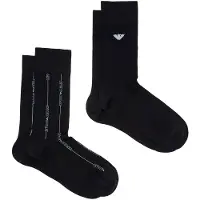 Emporio Armani Em000543_af20087 Korte Sokker 2 Par