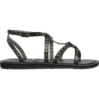 Pepe Jeans Pepe Jeanstil kvinder. PLS700017 Rio Stud Sandals sort (36), Fast, Spænder, Casual