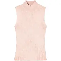 Armani Exchange A|X Armani Exchangetil kvinder. XW001876AF11957M4014 Top Mock pink (M), Casual, Viscose, Uden ærmer/stropper