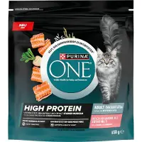 Purina One High Protein Laks - Økonomipakke: 3 x 650 g