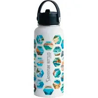 Awesome Maps Adventure Surf+stickers Termoskande