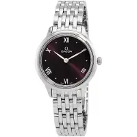 Omega Dameur 434.10.28.60.11.001 De Ville Prestige Rød/Stål Ø27.5