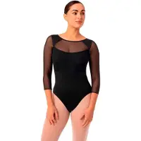 Intermezzo Fiona Leotard Med 3/4-ærmer