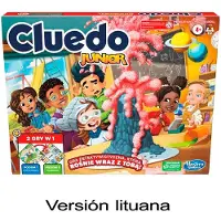 Hasbro Cluedo Junior I Litauisk Brætspil