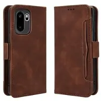 Mtp Products OnePlus Ace 6/6T/15R Kortholder Pung Etui - Brun