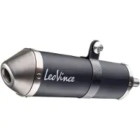 Leovince X-fight Black Edition Fantic Xe 50 21-24/xm 50 22-24 Homologeret Lyddæmper