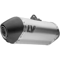 Leovince Lv-14 Titanium Moto Guzzi Stelvio 1000 Abs 24-26 Homologeret Lyddæmper