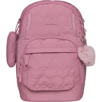 Beckmann Skoletaske - Sport Air - 30L - Padded Heart - Rose - - OneSize - Skoletaske