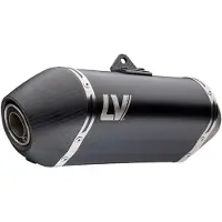Leovince Lv-14 Black Edition Bmw F 750 Gs Abs 18-23/f 800 Gs Abs 24-26/f 800 Gs-p Abs 24-26 Homologeret Lyddæmper