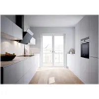Siemens iQ700 HB636GBS1 - Ovn - til indbygning - niche - bredde: 56 cm - dybde: 55 cm - højde: 58.5 cm - med selv-rengøring - Klasse A+ - rustfrit stål
