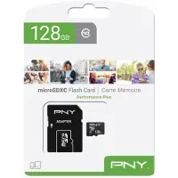 PNY Technologies Performance Plus MicroSD/SD - 128GB
