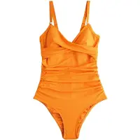Next Formgivende badedragt orange