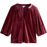 Next Bluse carminrød