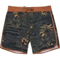 Quiksilver Surfsilk Scallop 18 Boardshorts sort