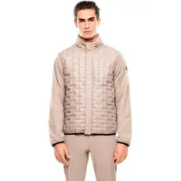 EA7 EA7til mænd. 7M001295_AF21441 Golf Pro-jakke i beige (S), Sort, Casual, Sport, Sportstøj, Polyester