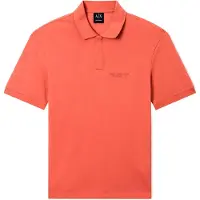 Armani Exchange A|X Armani Exchangetil mænd. XM001286AF10366U3040 Regular polo shirt rust orange (L), Casual, Bomuld, Klassisk, Korte ærmer