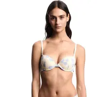 Emporio Armani Emporio Armanitil kvinder. EW000379_AF19040 Vichy beige bh (90A), Afslappet, Polyester