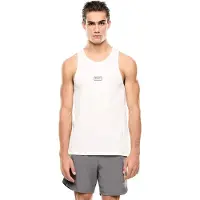 Emporio Armani EA7til mænd. 7M001344_AF22268 Vigor7 ærmeløs T-shirt hvid (XL), Klassisk, Polyester, Uden ærmer/stropper