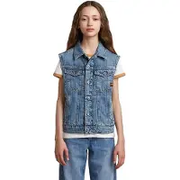 G-Star Girls Relaxed Denim Vest - Medium blue - girls