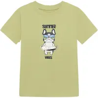 Minymo T-shirt - Winter Pear m. Hund - - 4 år (104) - T-Shirt
