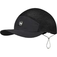 Buff - Trail running tøj - 5 Panel Air Cap Saret Black til Unisex - Sort
