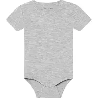 Minymo Body k/æ - Viskose - Grey Melange - - 50 - Body K/Æ