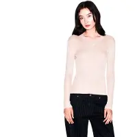 Armani Exchange A|X Armani Exchangetil kvinder. XW001874AF11957M4014 Smal V-trøje pink (XL), Casual, Klassisk, Viscose