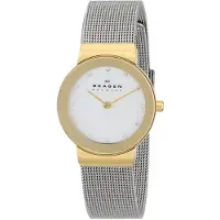 Skagen Dameur 358SGSCD Freja Hvid/Stål Ø27 mm