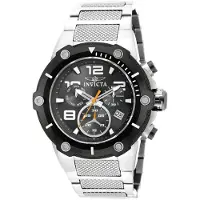 Invicta Herreur 19528 Speedway Sort/Stål Ø52 mm
