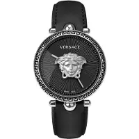 Versace VECO01622 Palazzo Sort/Læder Ø39 mm