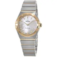 Omega Dameur 131.20.28.60.05.002 Constellation Quartz 28Mm Hvid/18