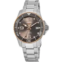 Longines L3.780.3.78.6 HydroConquest Grå/Stål Ø39 mm